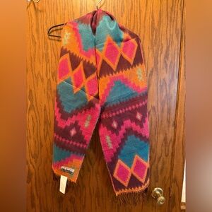 Colorful Geometric Pattern Scarf-Brand New